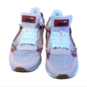 Avia Pink and White Girl Sneakers Size 1